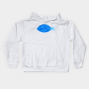 Blue fish Kids Hoodie